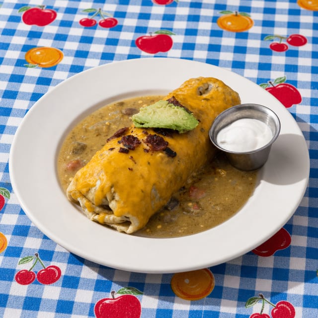 Smothered Burrito.